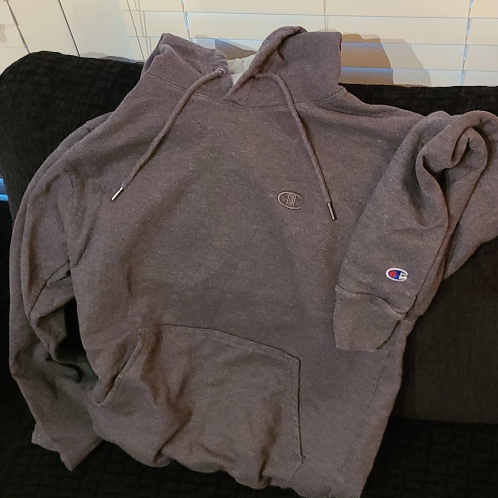 Champion Gray Hoodie